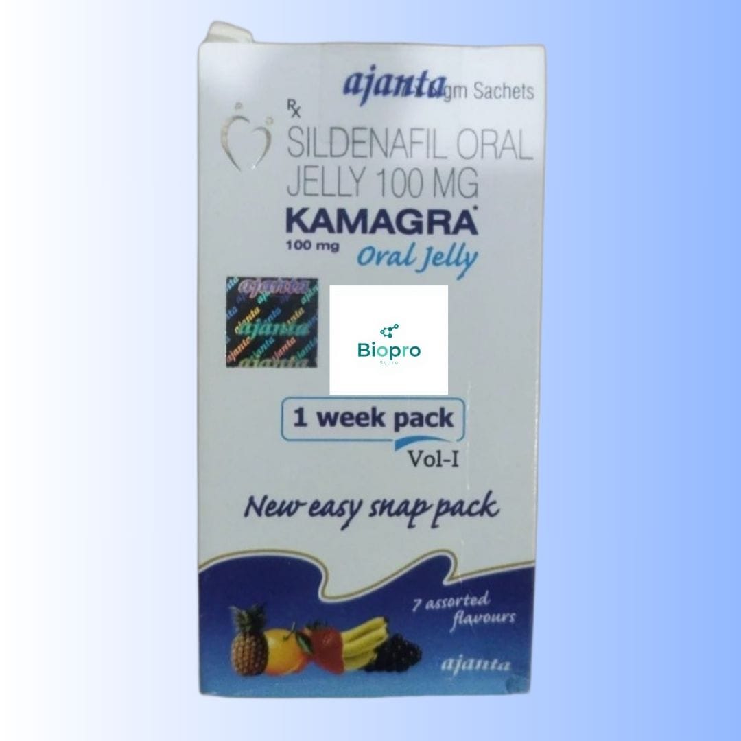 Kamagra Oral Jelly 100mg — 1-Week Pack