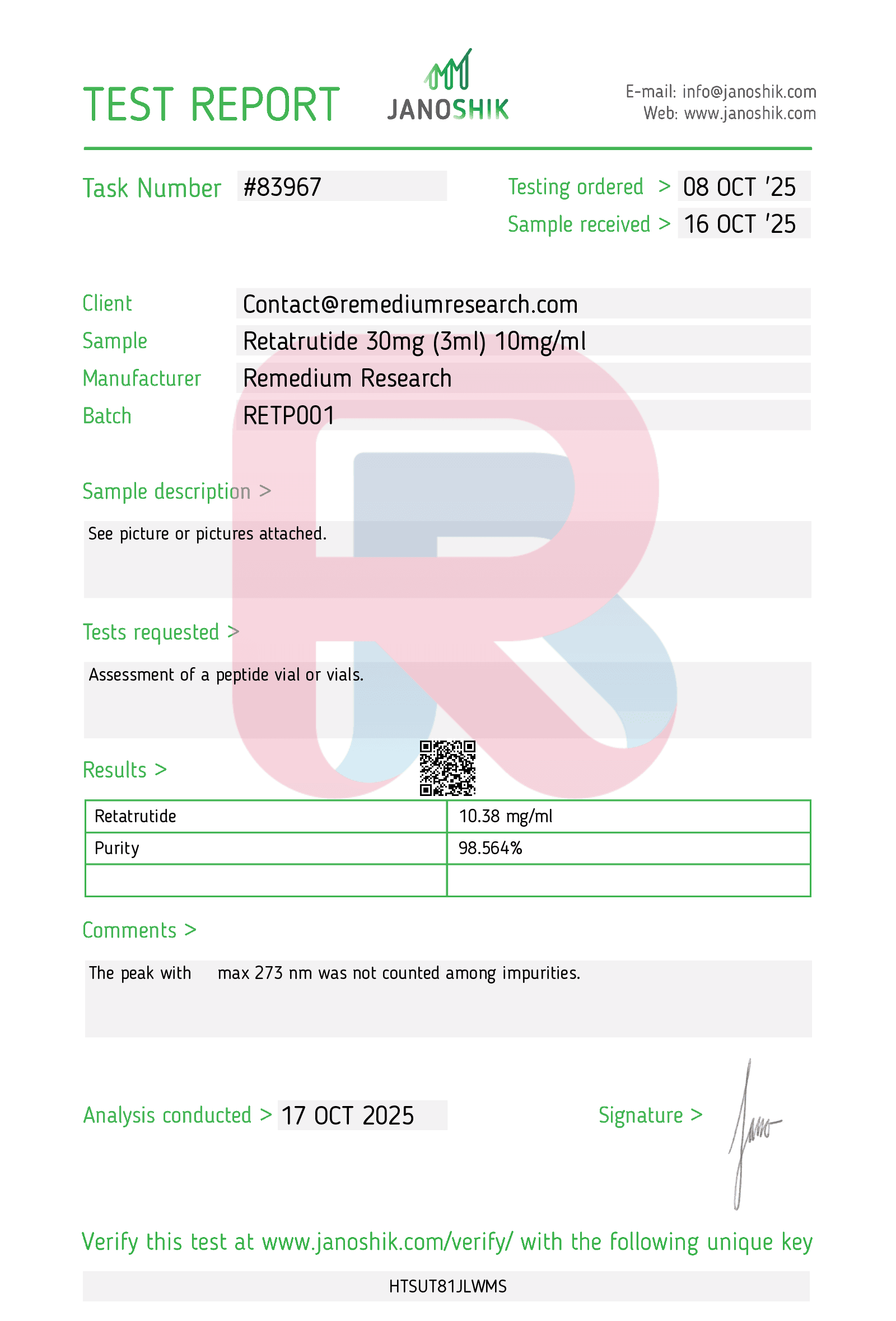 Remedium Retatrutide 30mg Pen — image 4