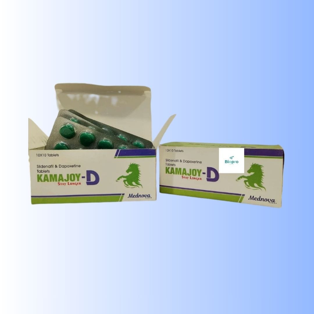 Kamajoy-D Sildenafil 100mg & Dapoxetine 60mg Tablets