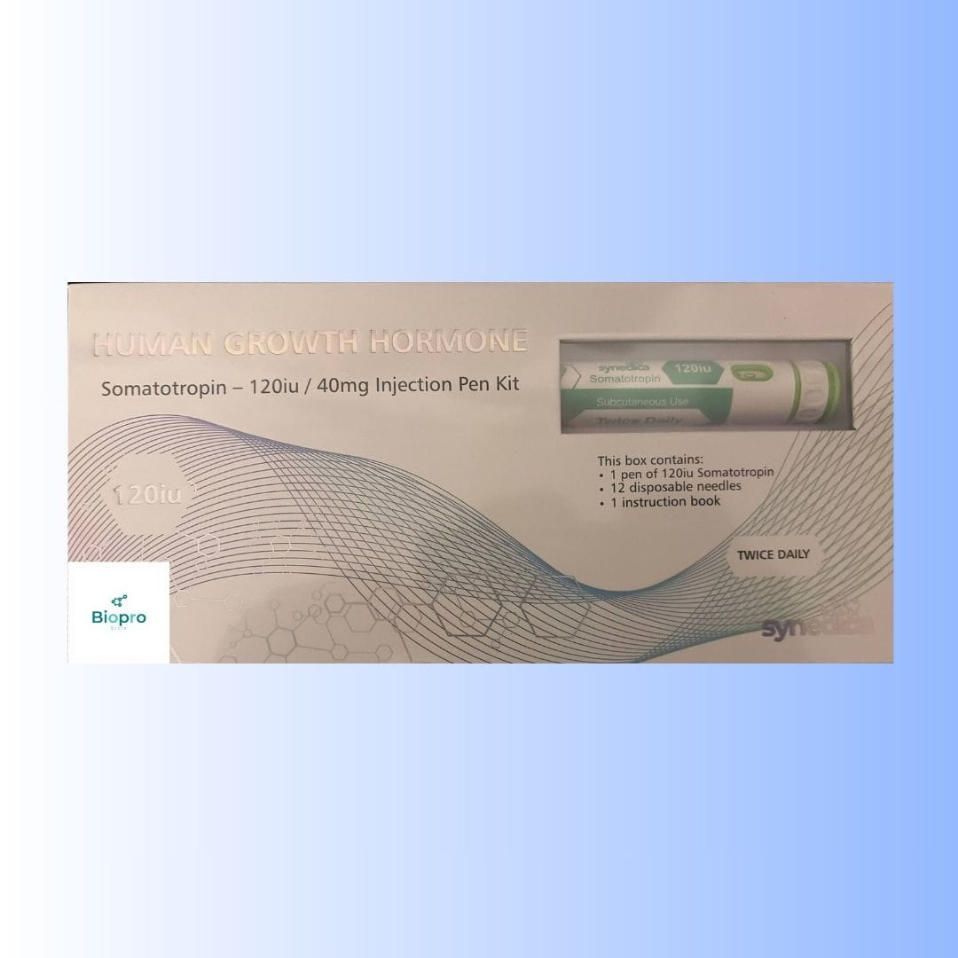 Synedica Human Growth Hormone Somatropin 120IU