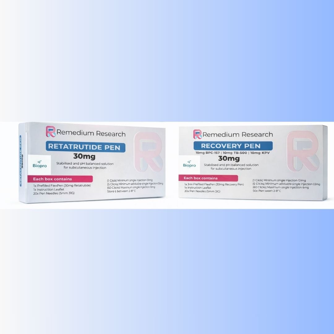 Remedium Retatrutide and Recovery Pen 30mg Bundle